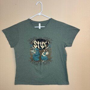STYX Concert T Shirt Womens Size XL 2023 EUC